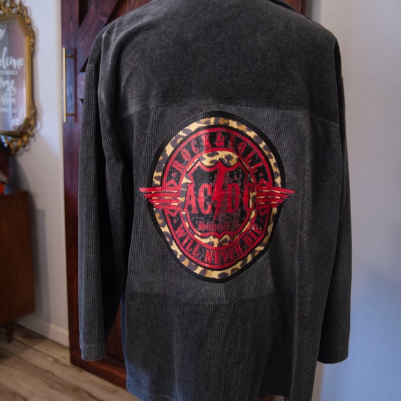 vintage ACDC button up - Picture 4 of 4